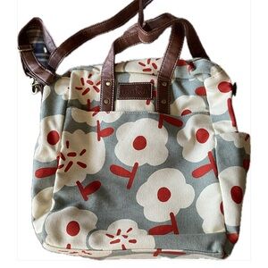 Maika brand crossbody or satchel type bag. Two sections inside.